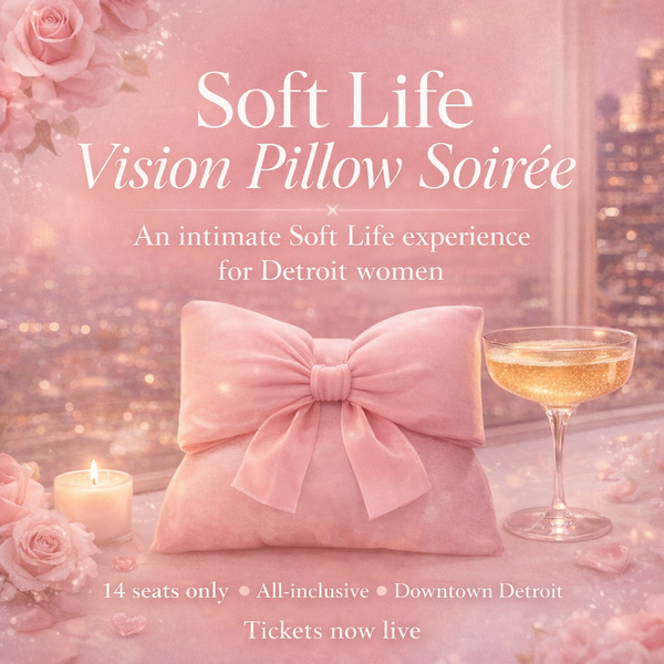 Soft Life Vision Pillow Soirée