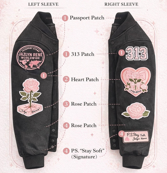 SOFT LIFE ATHLETICS DETROIT VARSITY JACKET