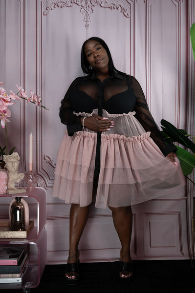 Plus Size Tulle Dress Jazlyn Rene Plus Size Tulle Dress Jazlyn Rene