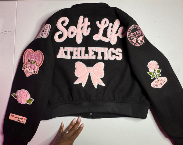 SOFT LIFE ATHLETICS DETROIT VARSITY JACKET